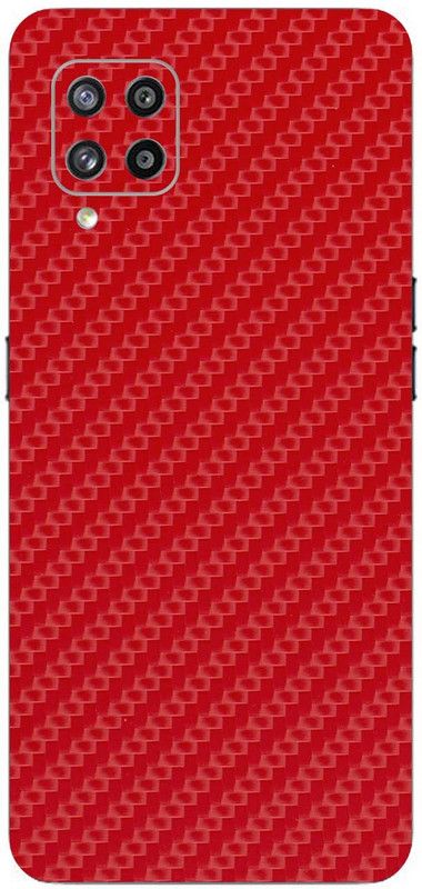 Scratchgard Realme 8 5G (Back + Side +Camera) Mobile Skin  (Carbon Fiber Red)