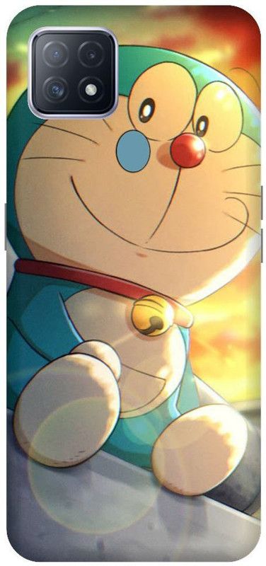 URCHIN Back Cover for Oppo A15S Doraemon, Nobita, Cartoon, Funny, Cute, doraemon, doremon  (Multicolor, Shock Proof, Pack of: 1)