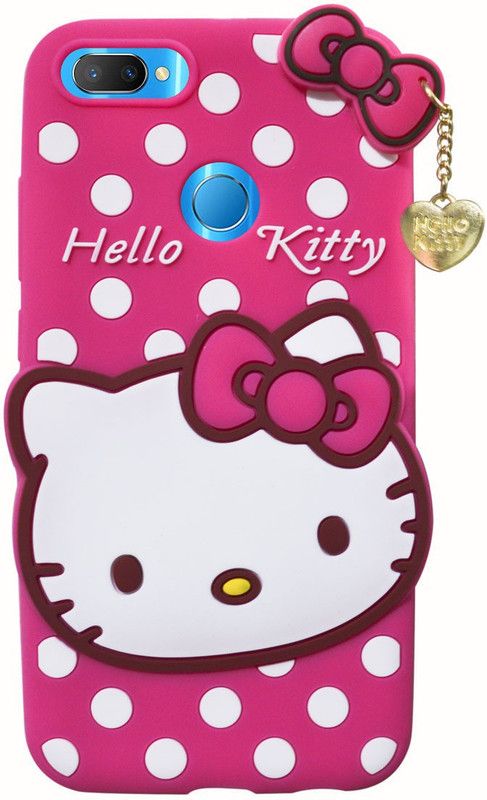 COVERNEW Back Cover for Soft Case Realme U1 - RMX1831  (Pink, Flexible, Pack of: 1)