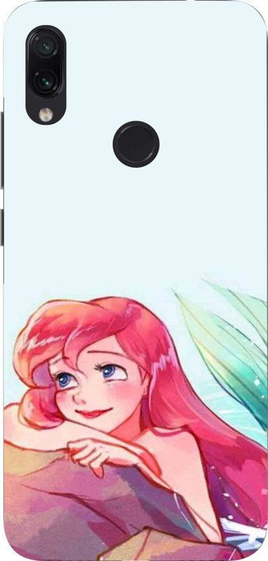LIKELOOK Back Cover for Mi Redmi Note 7 Pro ( Angle, Cute Girl, )  (Multicolor, Shock Proof, Pack of: 1)