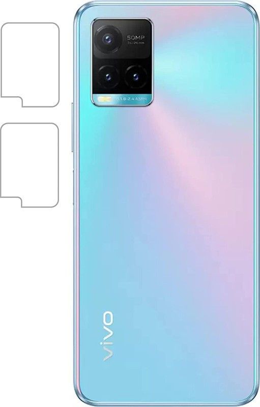 Transparent Back Camera Lens Glass Protector for Fii Vivo y21T  (Pack of: 2)