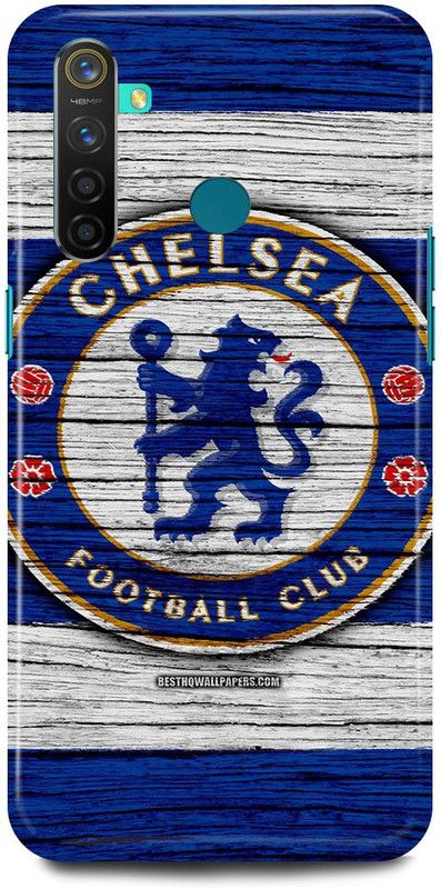 FUGGA Back Cover for realme 5i, RMX2030, CHELSEA, FOOTBALL, CLUB, LOGO. SIGN  (Blue, Hard Case, Pack of: 1)