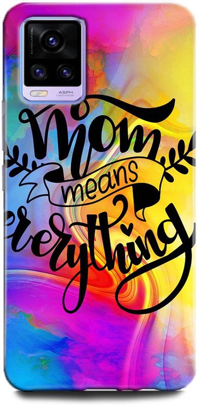 Afterglow Back Cover for Vivo V20 pro MOM AND DAD, DAD, I LOVE YOU, LOVE, MISSING, MOM  (Multicolor, Shock Proof, Pack of: 1)