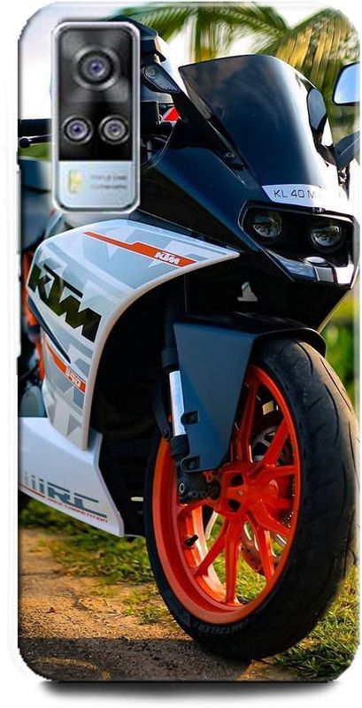 Afterglow Back Cover for Vivo Y31 KTM, KTM BIKE, SUPERBIKE, BIKE LOVER, DUKE, KTM RC200  (Multicolor, Shock Proof, Pack of: 1)