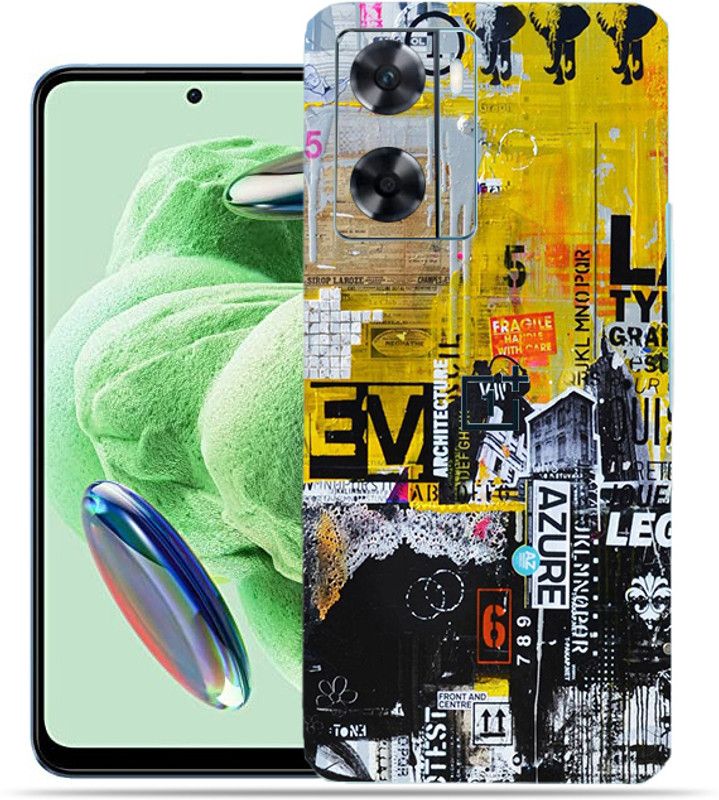 Skinex One Plus Nord N20 SE 5G Mobile Skin  (Multicolor Mobile Skin With camera protector (Back + Camera + Side))