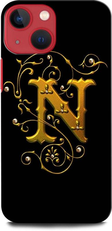GRAFIQE Back Cover for APPLE iPhone 12 Mini N, N LETTER, N ALPHABET, N DESIGN  (Multicolor, Shock Proof, Pack of: 1)