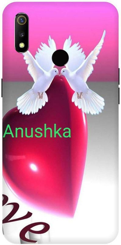 THESTONEWELL Back Cover for REALME 3 ANUSKA READ DIL  (Multicolor, Waterproof, Pack of: 1)