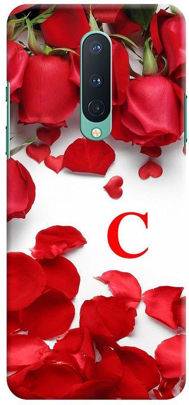 Zappy Back Cover for OnePlus 7 Pro  (White, Red, Hard Case)