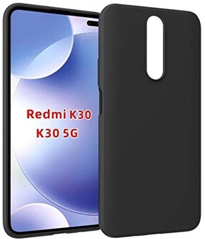 CASEHUNT Back Cover for Redmi K30, Poco X2  (Black, Grip Case, Silicon, Pack of: 1)