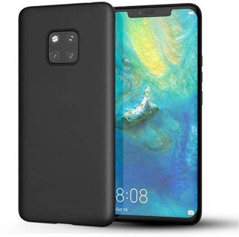Stunny Back Cover for Honor Mate 20 Pro  (Black, Grip Case, Pack of: 1)
