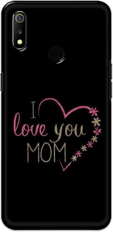 NDCOM Back Cover for Realme 3 Pro I Love You Mom Printed  (Multicolor, Hard Case, Pack of: 1)