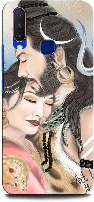 GRAFIQE Back Cover for Vivo Y15 1901 SHIVJI, LORD SHIVA, MAHADEV, BHOLENATH, PARVATI  (Multicolor, Shock Proof, Pack of: 1)