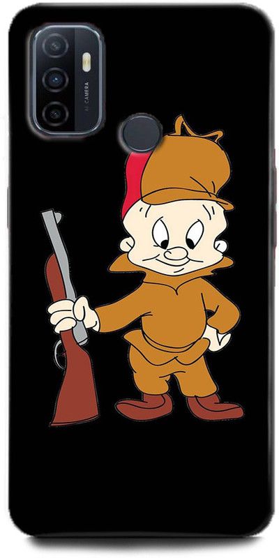 Afterglow Back Cover for Oppo A33 ELMER FUDD, FICTIONAL, CARTOON, BUNNY, ARTHUR Q BRYAN, BUGS  (Multicolor, Shock Proof, Pack of: 1)