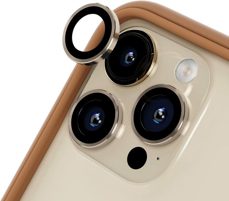 Casesily Back Camera Lens Ring Guard Protector for Apple iPhone 14 Pro  (Pack of: 3)