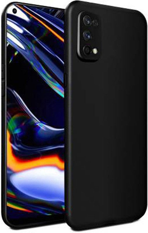 Mobi Socket Back Cover for Realme 7 pro  (Black, Grip Case, Pack of: 1)