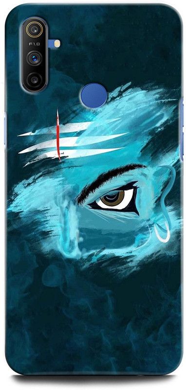 GRAFIQE Back Cover for Realme Narzo 20A RMX2050 SHIVJI, LORD SHIVA, MAHADEV, BHOLENATH, NEELKHANT, GOD  (Multicolor, Shock Proof, Pack of: 1)