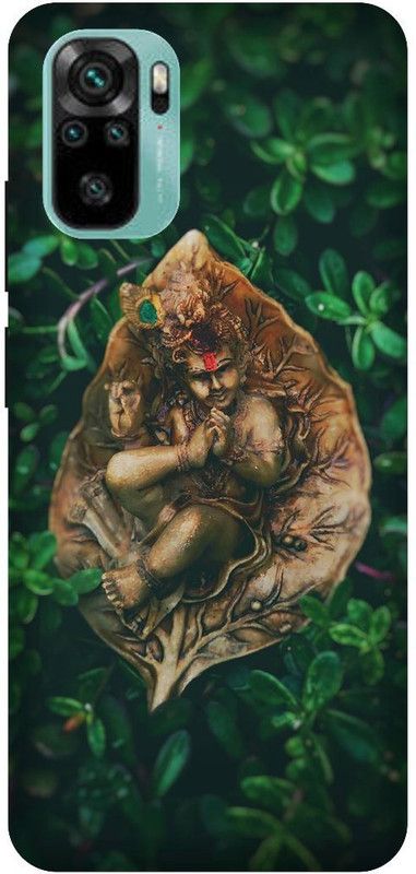UMPRINT Back Cover for Redmi Note10/M2101K7AI Lord Krishna Krishan Ji Printed Back Cover  (Multicolor, Hard Case, Pack of: 1)