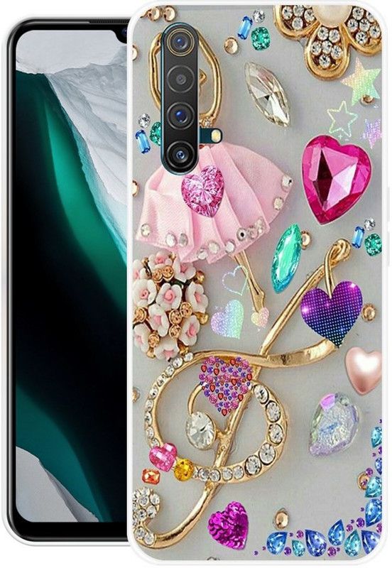 DESILOVE Back Cover for Realme X3  (Multicolor, Grip Case, Silicon, Pack of: 1)