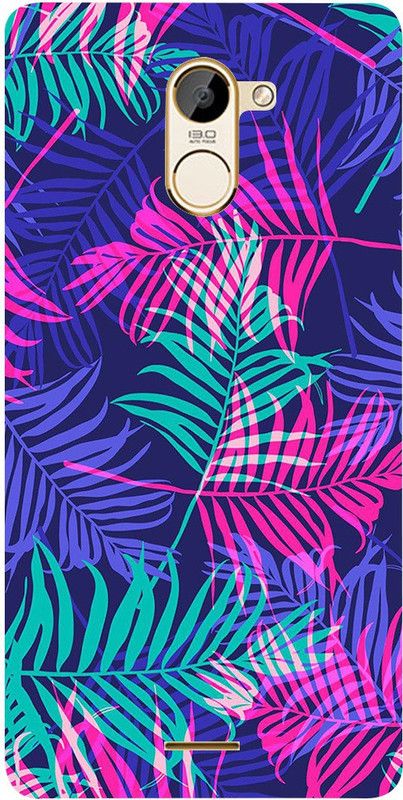 METOO Back Cover for Infinix Hot 4 Pro, PAM LEAF , Design back cover Print : 508  (Multicolor, Dual Protection, Silicon, Pack of: 1)