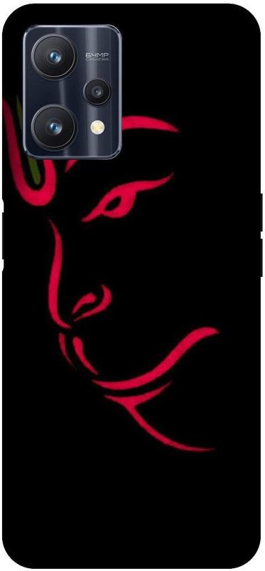 VS PRINT LINK Back Cover for Realme 9 Pro (5G) , RMX3471 ,Hanuman ji, Bajrangbali,God ,Printed back cover  (Black, Hard Case, Pack of: 1)