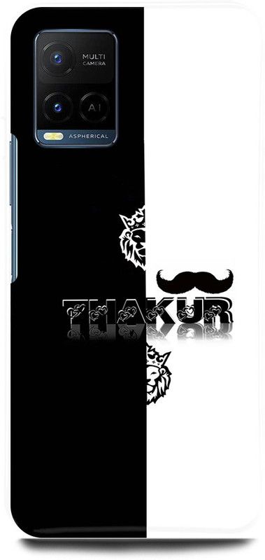 play fast Back Cover for Vivo Y21E THAKUR, THAKUR, JI  (Multicolor, Hard Case, Pack of: 1)