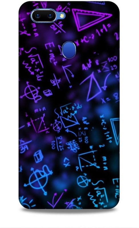 SmashItUp Back Cover for Oppo A5 / Realme 2 Maths / Geometry  (Multicolor, Hard Case)