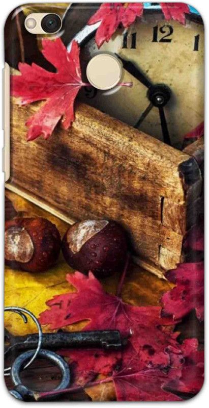 NDCOM Back Cover for Redmi 4 Vintage Clock Printed  (Multicolor, Hard Case, Pack of: 1)