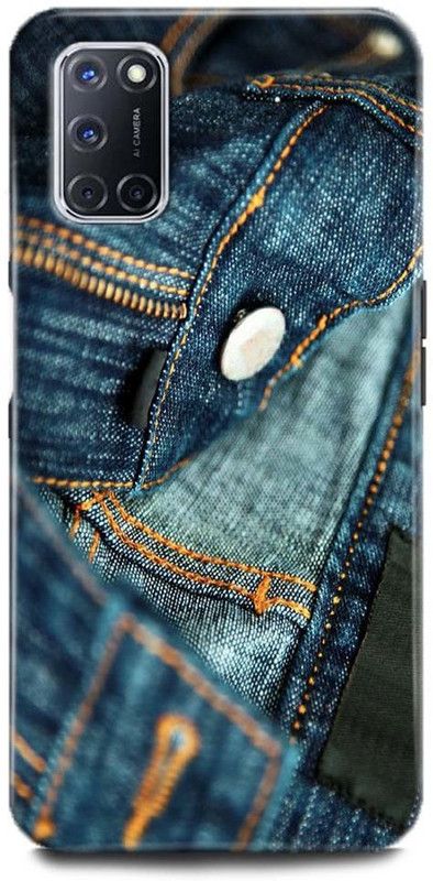 MP ARIES MOBILE COVER Back Cover for Realme C11, DENIM JEANS, DENIM, JEANS FABRIC PRINTED  (Multicolor, Hard Case, Pack of: 1)