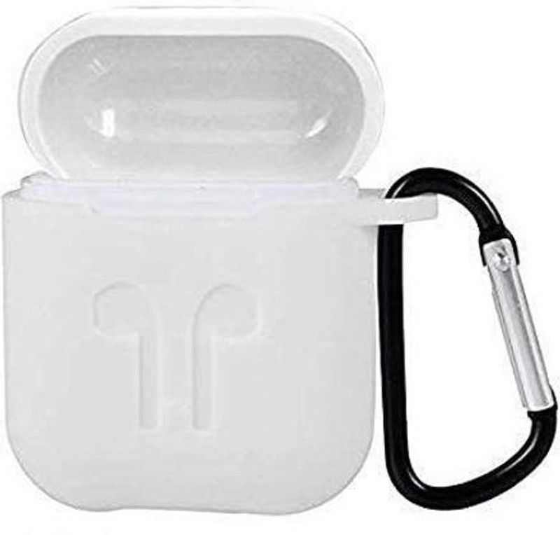 PRINEEKA Silicone Press and Release Headphone Pouch  (Ash)
