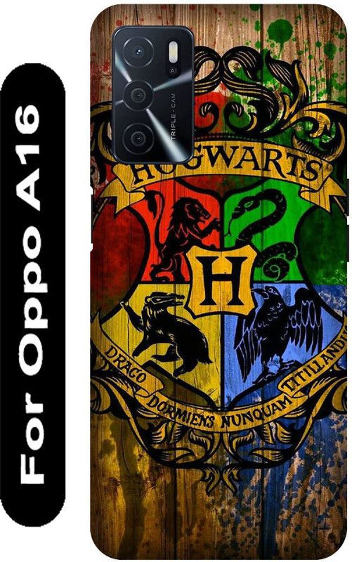 SSMORYA Back Cover for OPPO A16, Hogwarts Printed  (Multicolor, Hard Case, Pack of: 1)