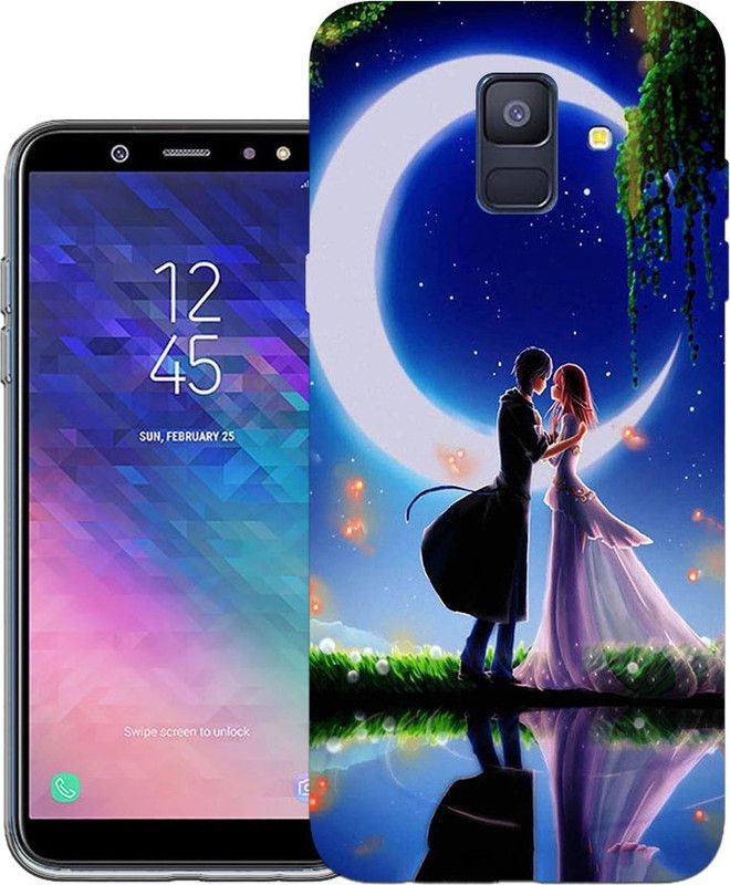 kridha Back Cover for Samsung A6 2018 back cover | Samsung SM-A600F back cover | SM-A600FDesign_125  (Multicolor, Flexible, Silicon, Pack of: 1)