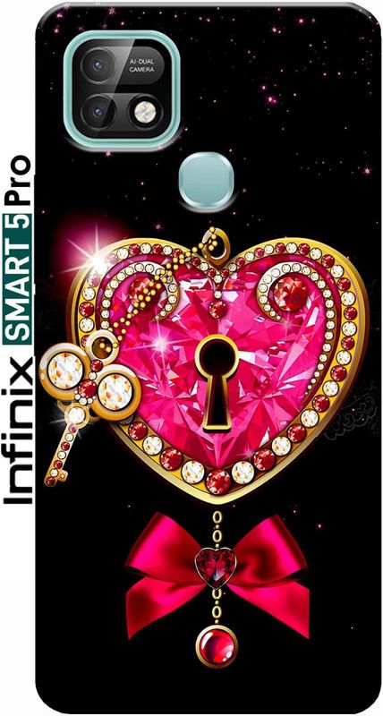 Rockerspot Back Cover for Infinix Smart 5 Pro 2767  (Multicolor, Dual Protection, Silicon, Pack of: 1)