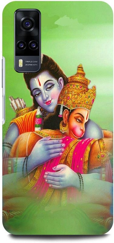FUGGA Back Cover for Vivo Y31, V2036, HANUMAN, HANUMAN, JI, MARUTI, JAI, BAJRANG, BALI  (Multicolor, Hard Case, Pack of: 1)