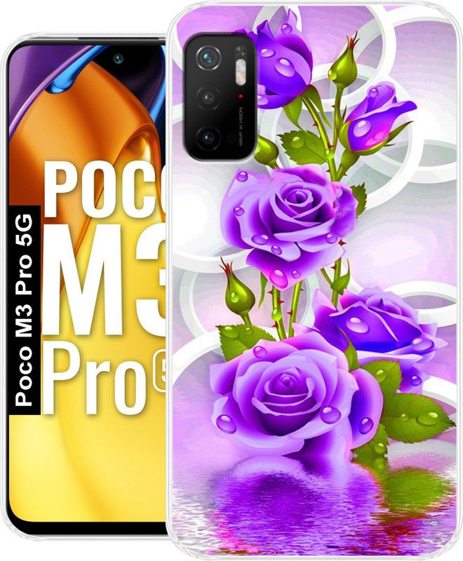 Cooltrend Back Cover for POCO M3 Pro 5G, POCO M3 Pro 5G Back Cover  (Multicolor, Grip Case, Silicon, Pack of: 1)