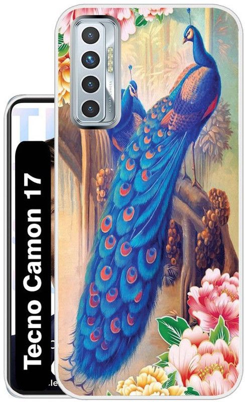 Case Club Back Cover for Tecno Camon 17  (Multicolor, Grip Case, Silicon, Pack of: 1)