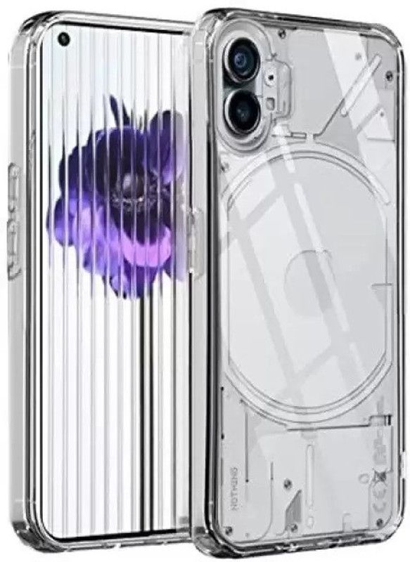 Techforce Back Cover for Nothing Phone (1)  (Transparent, Grip Case, Pack of: 1)