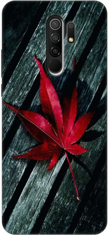 Mizlox Back Cover for POCO M2  (Green, Red, Grip Case, Silicon, Pack of: 1)