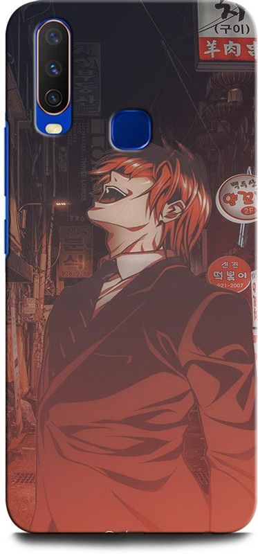 GRAFIQE Back Cover for Vivo Y15 1901 DEATH NOTE, COMIC, DEATH STAR, ANIME, SKULL  (Multicolor, Shock Proof, Pack of: 1)