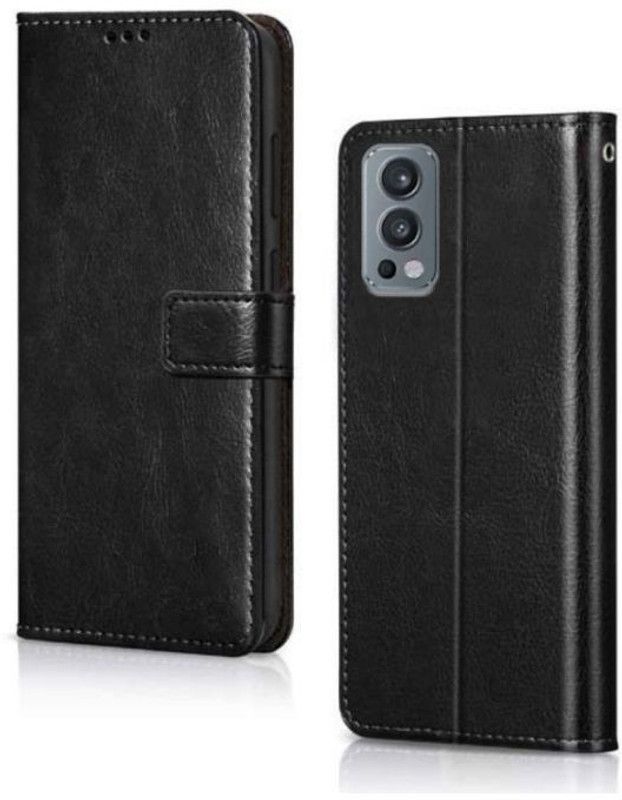 YuniKase Back Cover for OnePlus Nord 2 5G  (Black, Dual Protection, Pack of: 1)