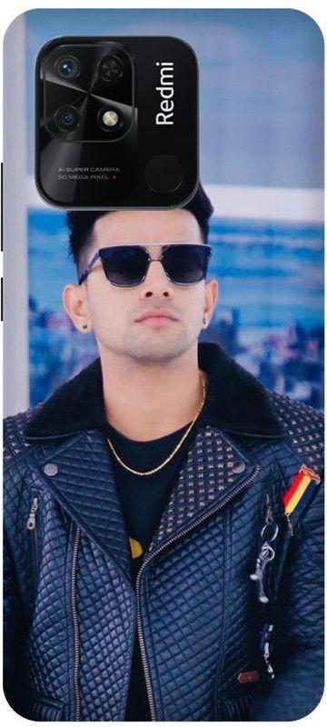 play fast Back Cover for REDMI 10, MZB0B6OIN, JASS, MANAK, PUNJABI, SINGER  (Blue, Hard Case, Pack of: 1)