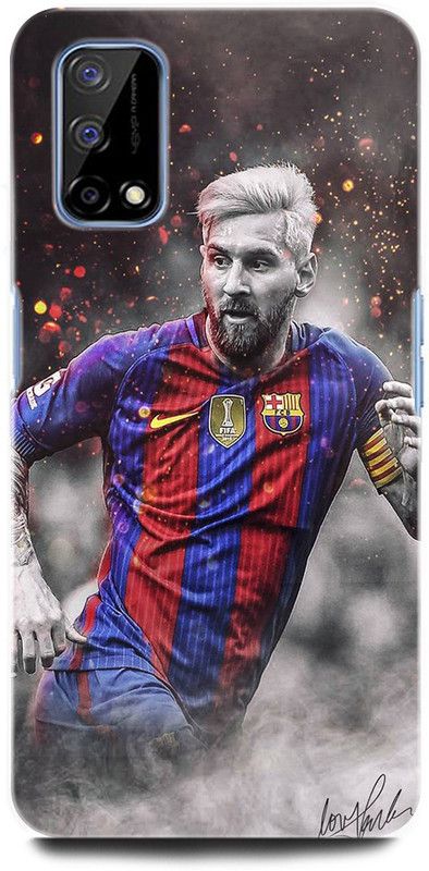 GRAFIQE Back Cover for Realme Narzo 30 Pro RMX2117 MESSI, LIONE MESSI, FOOTBALL, MESSI 10, LIONE MESSI JERSEY  (Multicolor, Shock Proof, Pack of: 1)