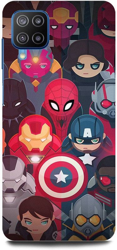 FUGGA Back Cover for Samsung Galaxy M62, CAPTAIN, AMERICA, AVENGER, AVENGERS, SOLDIER  (Multicolor, Hard Case, Pack of: 1)