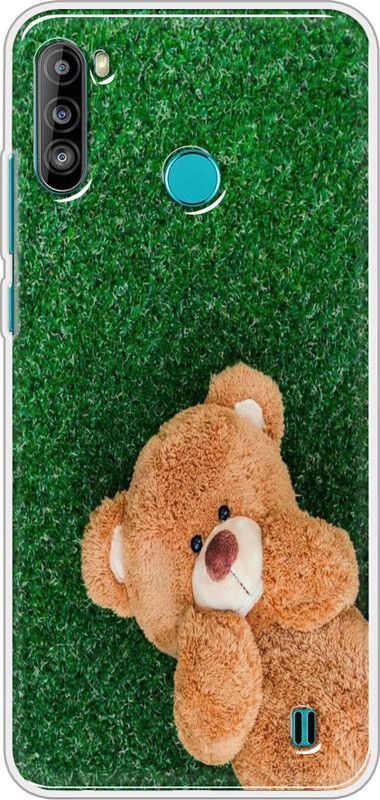 Tokito Back Cover for Lava Z6  (Multicolor, Grip Case, Silicon)