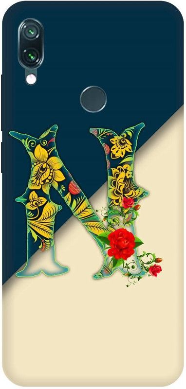 Thecoverking Back Cover for Redmi Note7,7S (N letter,N alphabet,N word, N name, cases cover  (Multicolor, Waterproof, Pack of: 1)