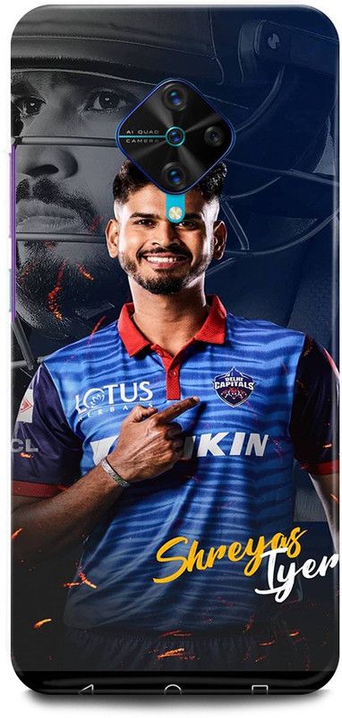 JUGGA Back Cover for Vivo S1 Pro, 1920, SHREYS, AYYAR, INDIAN, PLAYER  (Blue, Hard Case, Pack of: 1)