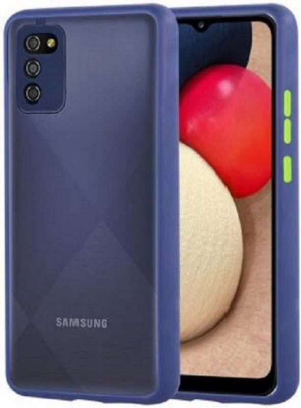 kentop Back Cover for Samsung galaxy M02s, Samsung galaxy F02s, Samsung galaxy A03s, Samsung galaxy A02s  (Blue, Shock Proof, Pack of: 1)