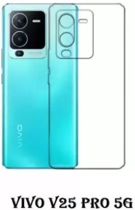ASVALBUY Bumper Case for vivo V25 Pro 5G, vivo V25 Pro  (Transparent, Grip Case, Silicon, Pack of: 1)