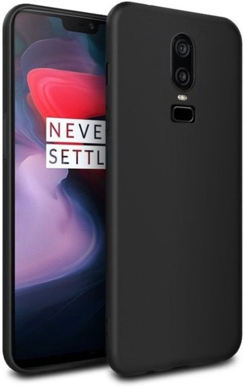 Chaturvedh Back Cover for One Plus 6  (Black)