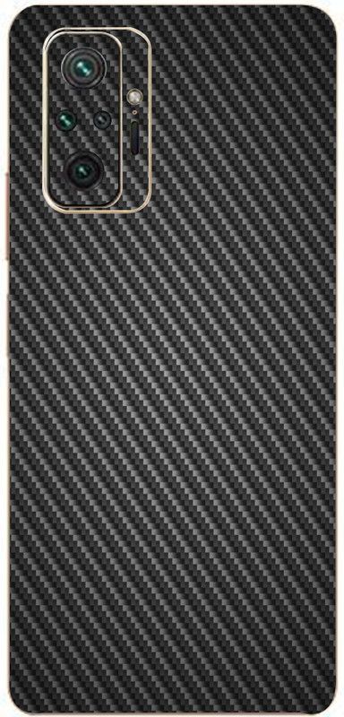 AsSkin Redmi Note 10Pro Max, redmi note 10 pro max Mobile Skin  (Ultra Super Black Carbon Fiber Skin With High Matte Finish.,)