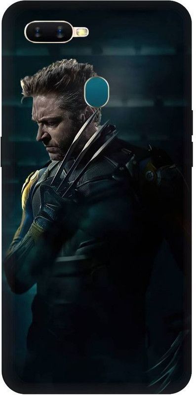 URCHIN Back Cover for Oppo A5s X men, wolverine, Marval, comic, Logan, Superhero,Black and white  (Multicolor, Shock Proof, Pack of: 1)